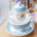 Tea for One Set with 360ML and 200ml Porcelain Ceramic Cup